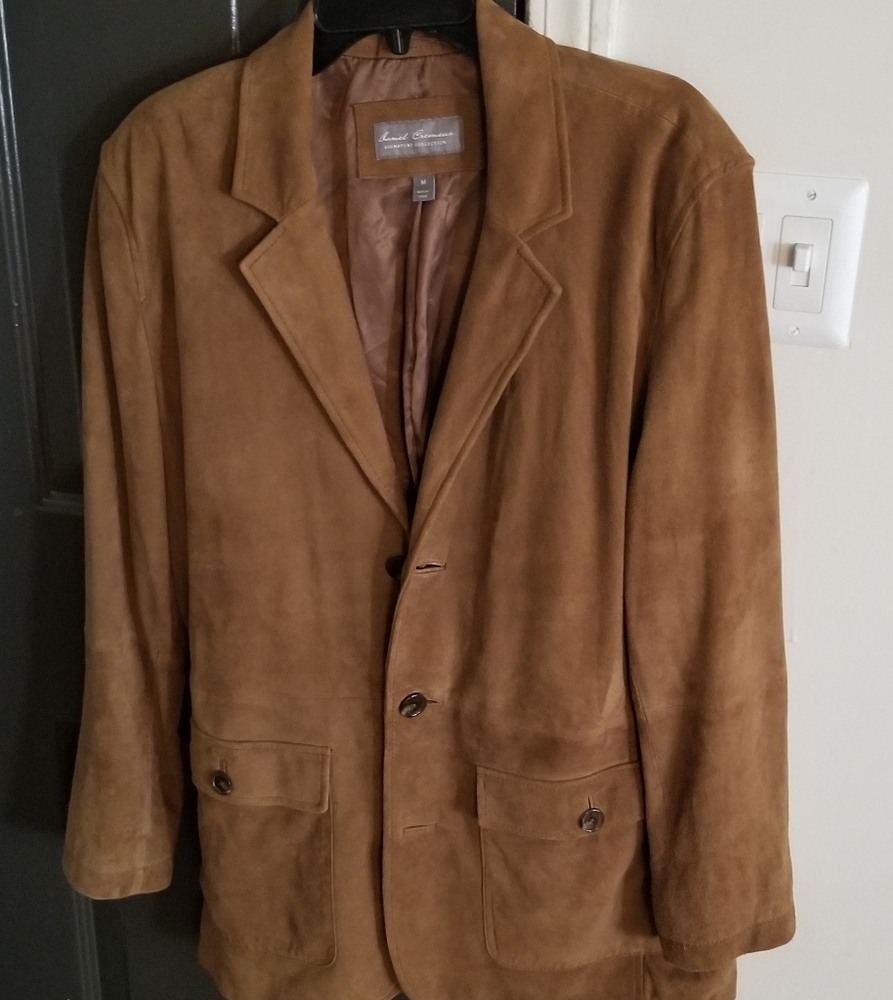 Suede coat